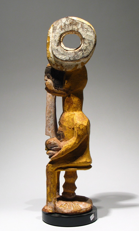 #AF207: Igbo / Ibo Ikenga shrine figure used in the men&rsquo;s society