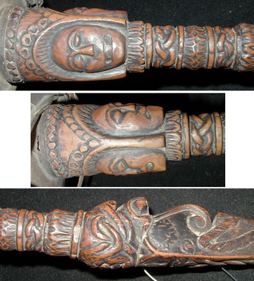 #AS204: Tibetan shamans drum - Closeup