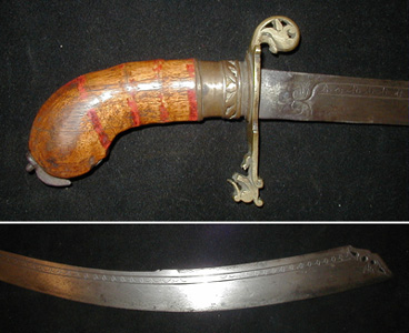 #INDO126: Parang Nabur Sword from Borneo