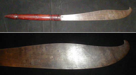 #INDO128: Indonesian Parang Bengkok sword from Bali or Java