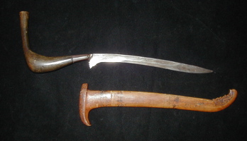 #INDO130: 19th century Rencong / Rentjong knife of the Aceh peoples