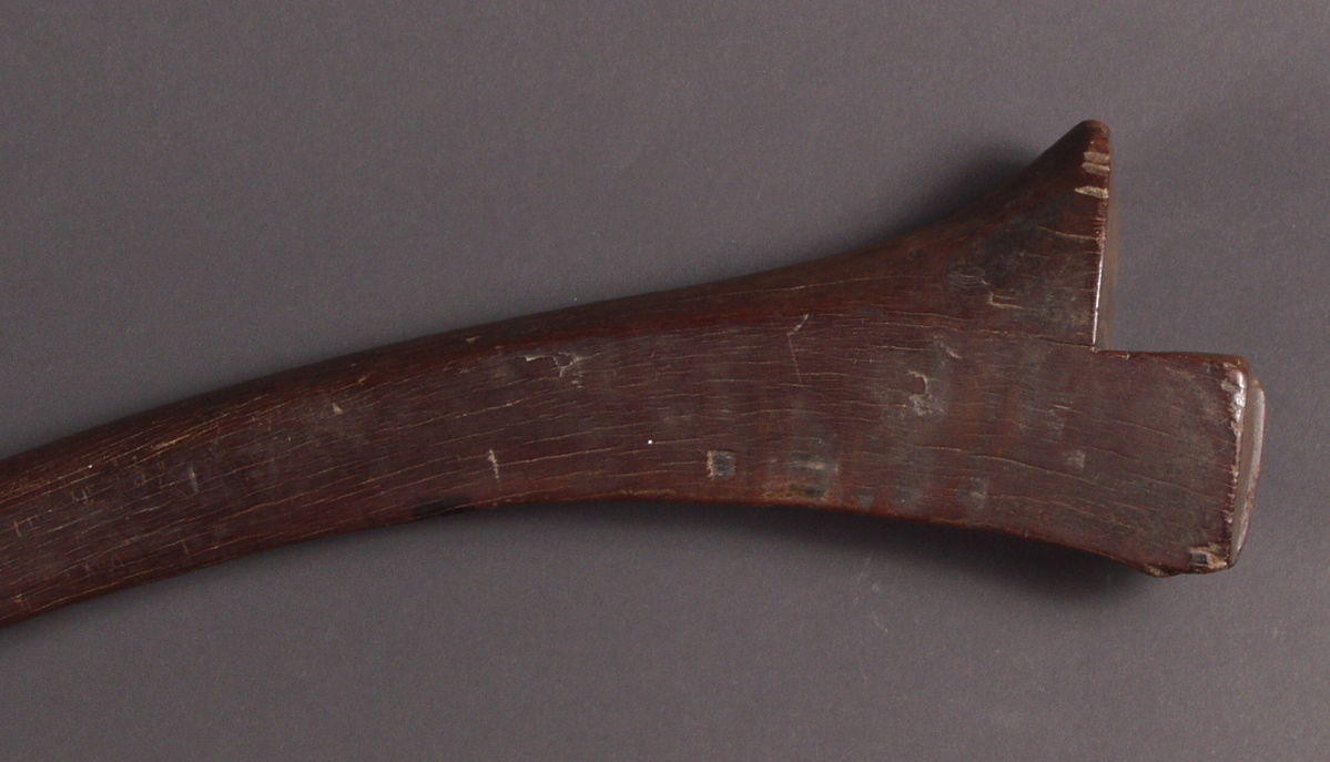 #OC109: 19th century Fijian war club in the Gata club form
