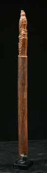 #OC228: Korwar figure stick charm from Geelvink Bay area of Irian Jaya.