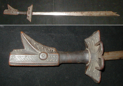 #PH184: 19th century Moro kampilan sword