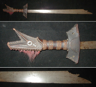 #PH185: 19th century Moro kampilan sword