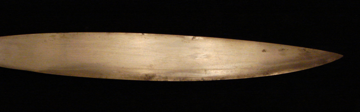 #PH316: 19th century Moro fighting Barong sword with great patterned  