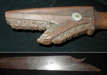 #PH182: A very large an heavy Moro kampilan sword